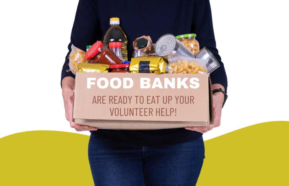Food Banks Are Ready To Eat Up Your Volunteer Help!